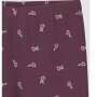 S.Oliver Thermofleece-Leggings im Slim Fit mit floralem All-over-Print - burgundy AOP