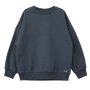 S.Oliver Unisex Oversized-Sweatshirt mit Label-Print - BLUE
