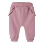 name it - Baby angeraute Stoffhose lilas rosa
