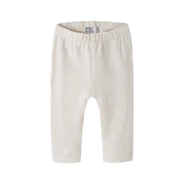 name it - Baby angeraute Leggings Peyote Melange beige