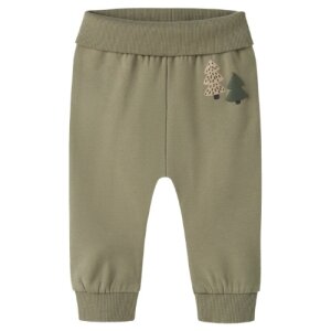 name it - Baby angeraute Hose mit Bund - grün...