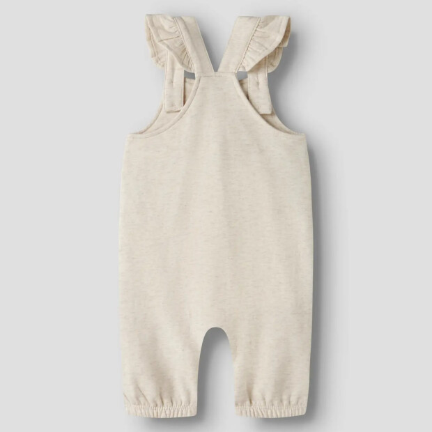 name it - Baby angeraute Latzhose - Peyote Melange