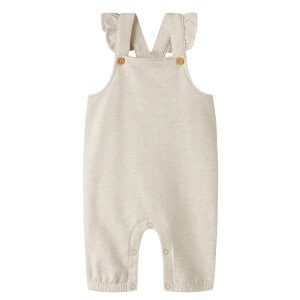 name it - Baby angeraute Latzhose - Peyote Melange