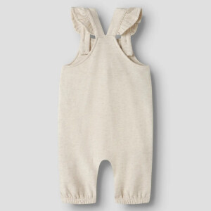 name it - Baby angeraute Latzhose - Peyote Melange