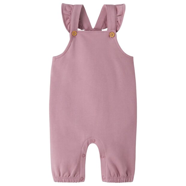 name it - Baby angeraute Latzhose - Lilas rosa