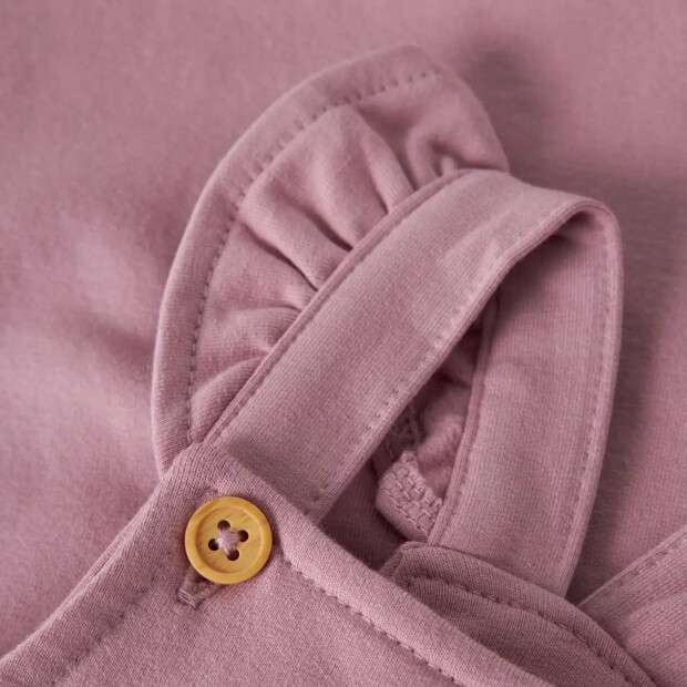 name it - Baby angeraute Latzhose - Lilas rosa
