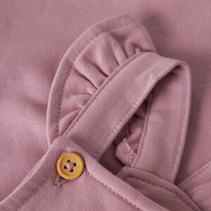 name it - Baby angeraute Latzhose - Lilas rosa