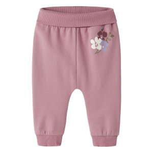 name it - Baby angeraute Hose mit Bund - Lilas Floral