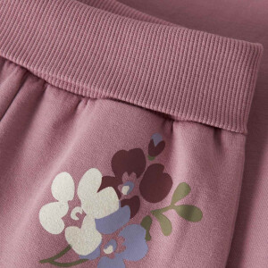 name it - Baby angeraute Hose mit Bund - Lilas Floral
