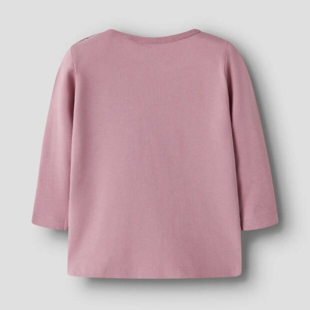 name it - Baby langarm Shirt - Lilas Birds