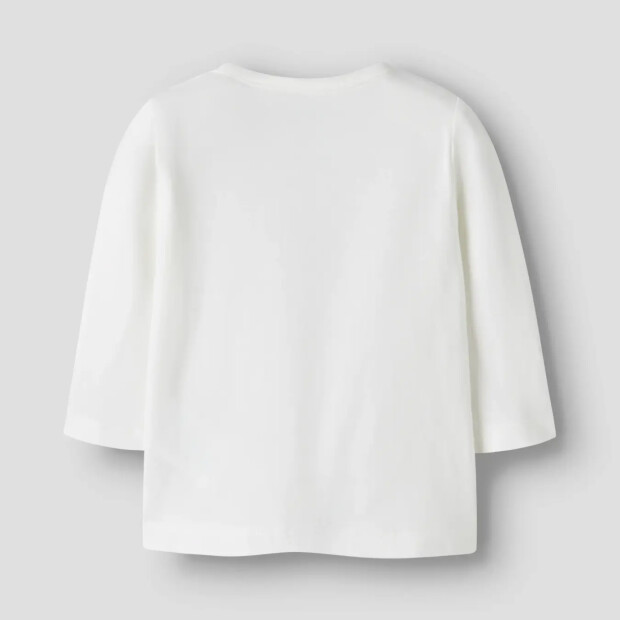 name it - Baby langarm Shirt - Cloud Dancer Floral