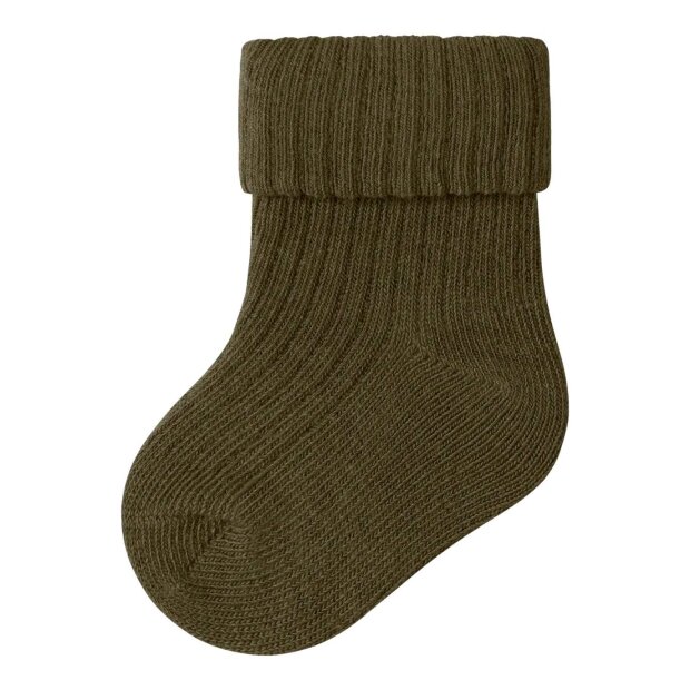 name it - Baby Socken Olive Night