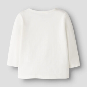 name it - Baby langarm Shirt - Fuchs Cloud Dancer