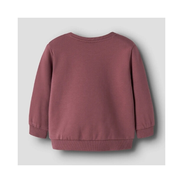 name it - Baby angerauter Pullover Wild Ginger Hearts