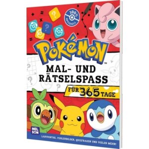 Nelson Pokémon Activity-Buch Mal- und...