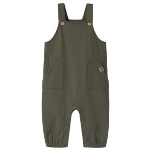 name it - Baby Latzhose grün