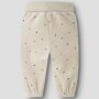 name it - Baby Velour Hose Blümchen Peyote