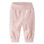 name it - Baby Velour Hose Blümchen Lotus