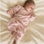 name it - Baby Velour Pullouver Blümchen Lotus
