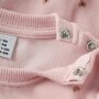 name it - Baby Velour Pullouver Blümchen Lotus