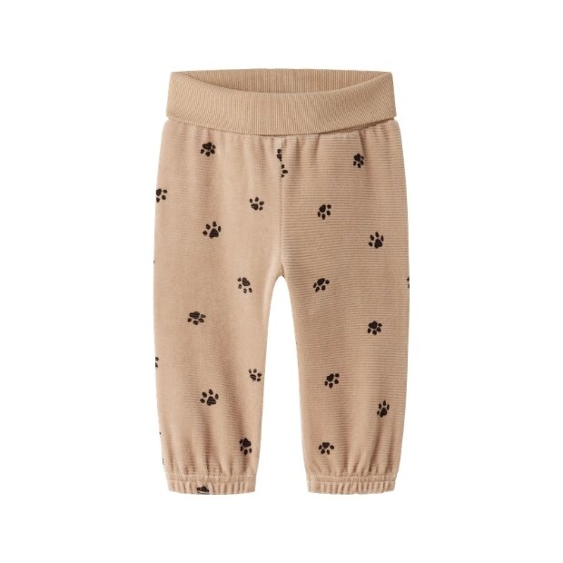 name it - Baby Velour Hose Tatzen Sesame