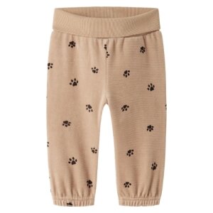 name it - Baby Velour Hose Tatzen Sesame