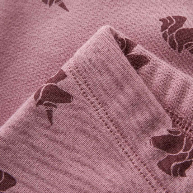 name it Legging Fleece - Einhorn Lilas with Wild Ginger