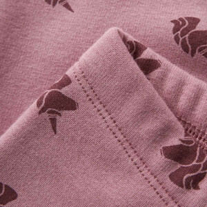 name it Legging Fleece - Einhorn Lilas with Wild Ginger