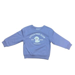 name it angerauter Pullover Hund Heirloom Lilac