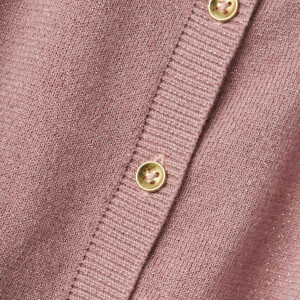 name it Strickjacke Glitzer mit Volant - Deauville Mauve...