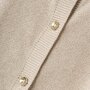 name it Strickjacke Glitzer mit Volant - Peyote tone in tone lurex