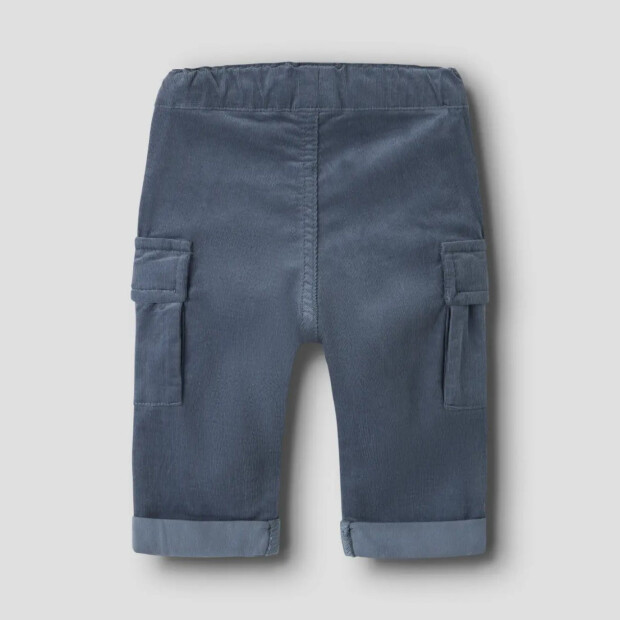 name it - Baby Cord Hose Blue Mirage