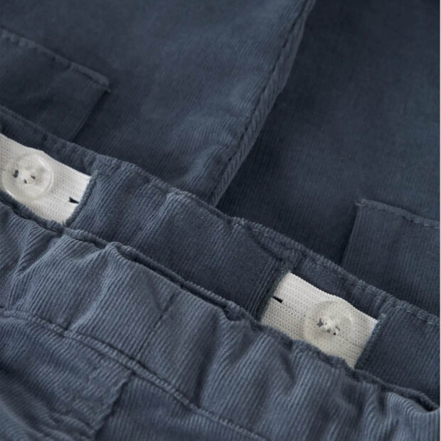 name it - Baby Cord Hose Blue Mirage