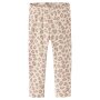 name it Legging Fleece - Leopard Summer Sand