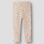 name it Legging Fleece - Leopard Summer Sand