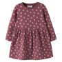 name it angerautes Kleid Blumenmuster Wild Ginger with Lilas Flowers