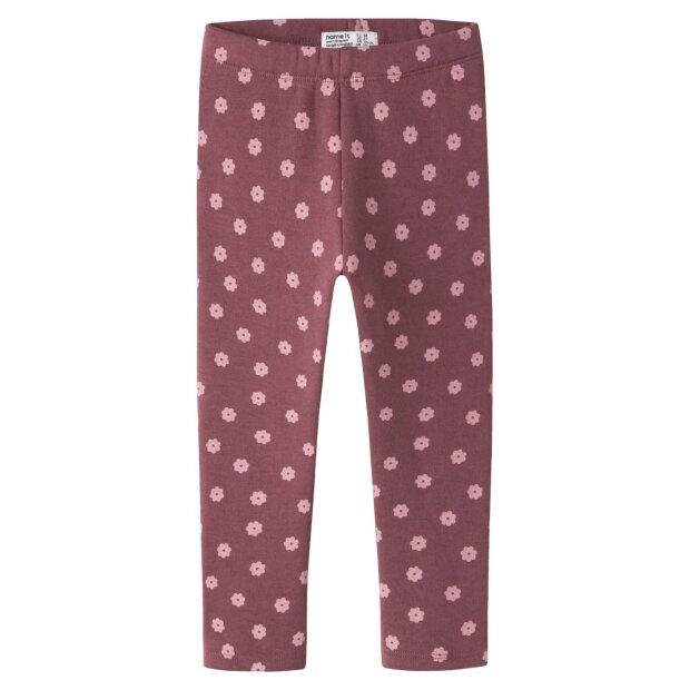 name it Legging Fleece - Wild Ginger Flowers