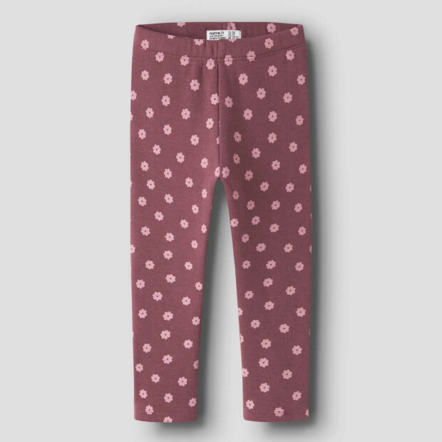 name it Legging Fleece - Wild Ginger Flowers