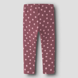 name it Legging Fleece - Wild Ginger Flowers