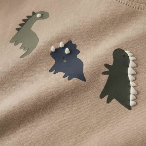 name it - Baby langarm Shirt Sesame Dinos