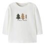 name it - Baby langarm Shirt Cloud Dancer Trees