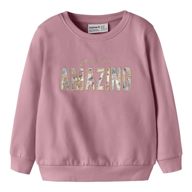 name it angerauter Pullover - AMAZING Lilas