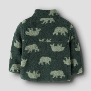 name it Teddyjacke - Bär Jungle Green