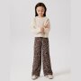 name it wide Jeans Leopard Silver Mink