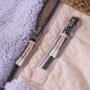 name it Teddyjacke - Colorblock Lavender