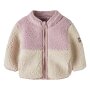 name it - Baby Teddyjacke Violet Ice
