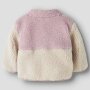 name it - Baby Teddyjacke Violet Ice