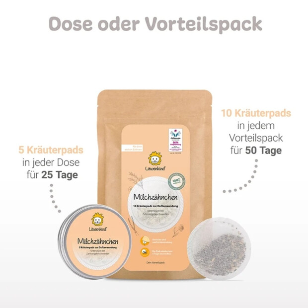 Löwenkind Kleines Starterset - Milchzähnchen