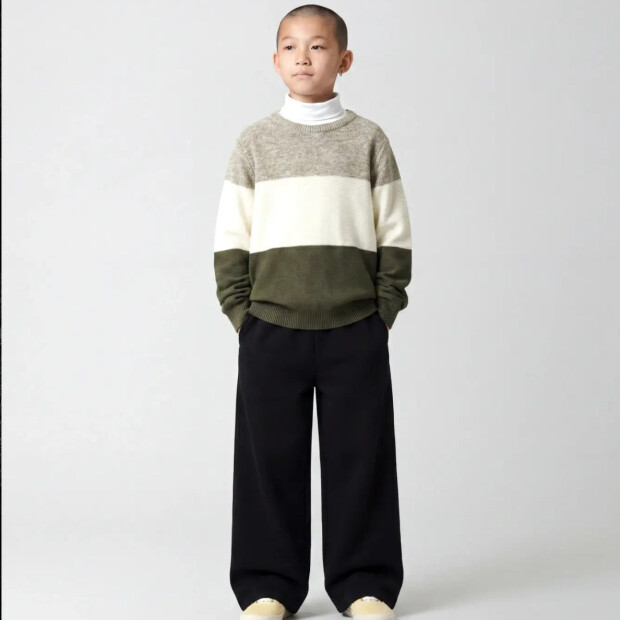 name it wide leg Jogginghose - black