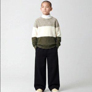 name it wide leg Jogginghose - black